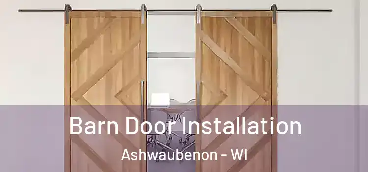  Barn Door Installation Ashwaubenon - WI