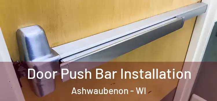  Door Push Bar Installation Ashwaubenon - WI