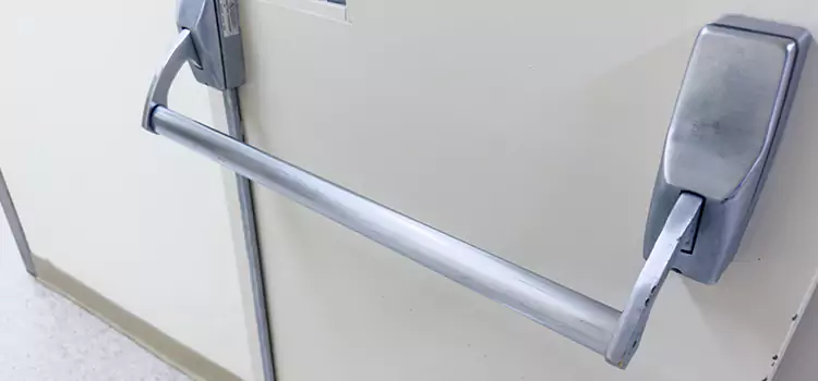 Panic Door Hardware Installation Ashwaubenon