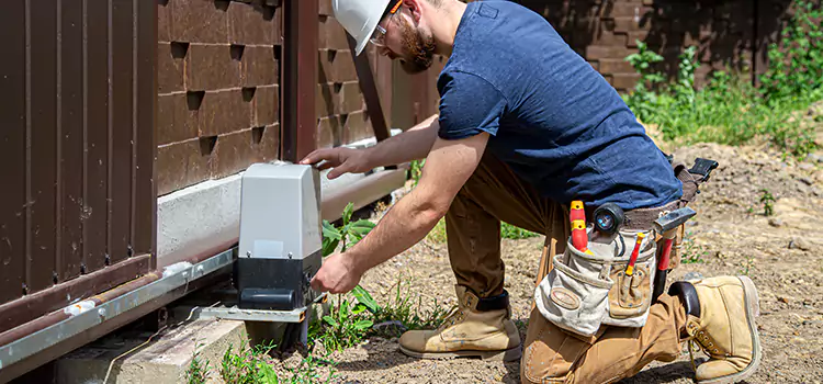 Electric Driveway Gate Installation Ashwaubenon