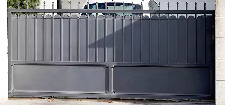 Metal Driveway Gate Installation Ashwaubenon